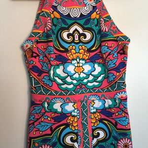 NWOT Nicole brand funky halter dress
